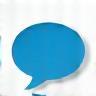 Speech bubble icon symbolizing effective communication and messaging in public relations.