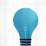Stylized lightbulb icon representing strategic thinking in public relations.