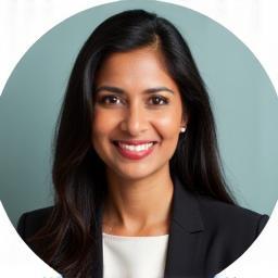 Professional headshot of Priya Sharma, Lead PR Strategist at Kala Katha Media Solutions, smiling confidently.